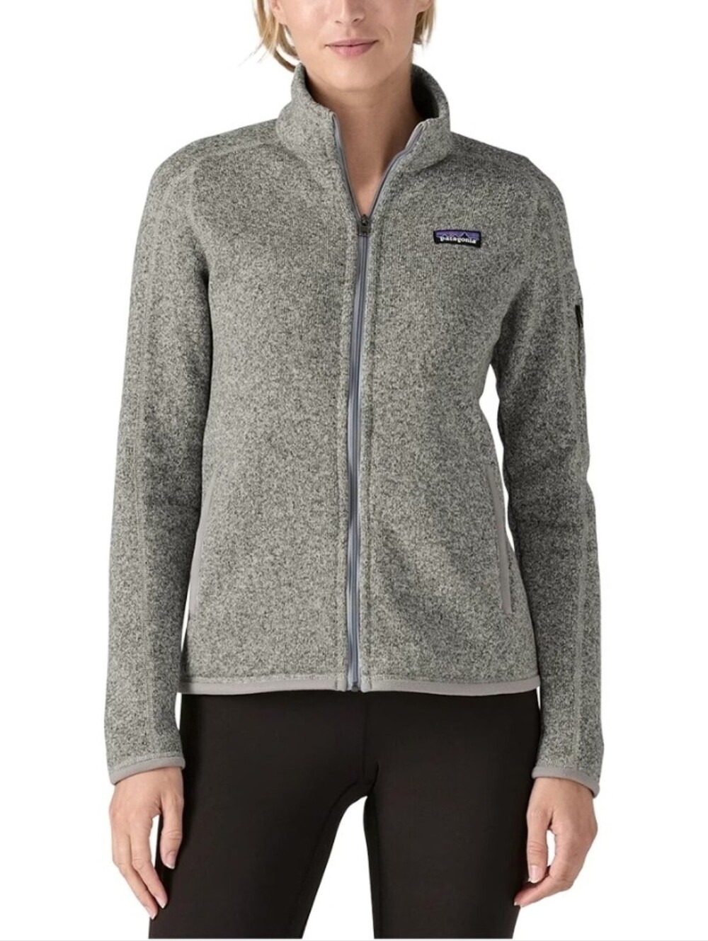 Patagonia Better Sweater Full Zip Fleece Jacket Gray Heather